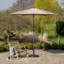 Hatten Riva Premium 3m Traditional Round Parasol-714521441