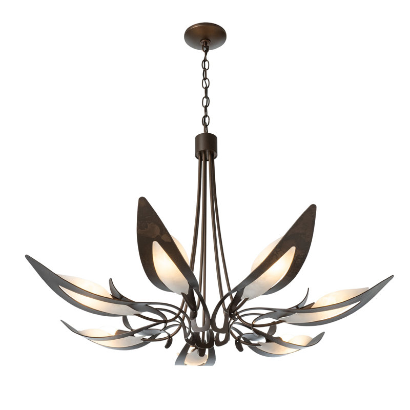 Parasol 7-Light Chandelier - Sterling, Bronze