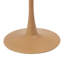 Table de salle à manger 27 po Hallett avec plateau en panneau de fibres à densité moyenne et base en acier-1143113900-1143113903