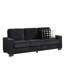 Canapé en tissu velours côtelé 83,86 po Modern