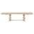 Montsoreau Extendable Pine Round Solid Wood Dining Table