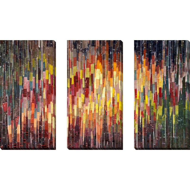 "Galatians 5: 22. Le fruit de l'esprit" par Mark Lawrence, ensemble de 3 impressions sur toile