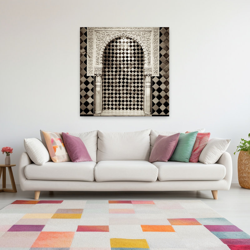Espana 5, art contemporain, H 48 po x l 48 po