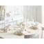 COWSLIP Piece Handmade Porcelain China Dinnerware Set - Service for 4