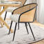 Ensemble de chaises de salle à manger à hauteur de siège de 19 po Bertwalda-103707242