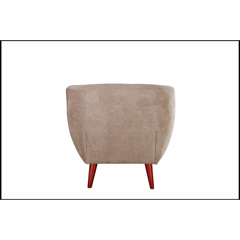 Chaise Brenna au design peu encombrant, au style épuré et au confort inégalé pour les intérieurs modernes, Tanné