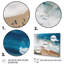 Bleu plage vue aérienne Majesty III - plage et océan, art mural-1464864263-1464864267