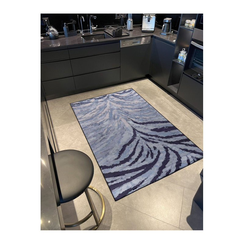 Tapis décoratif lavable à la machine Patchwork, Tapis de couloir 3 pi 3 po x 6 pi 7 po inclus