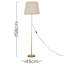Bekbele 158cm Traditional Floor Lamp-40500031-40321378-40321372
