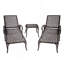 Chaise longue en aluminium coulé 1Pcs