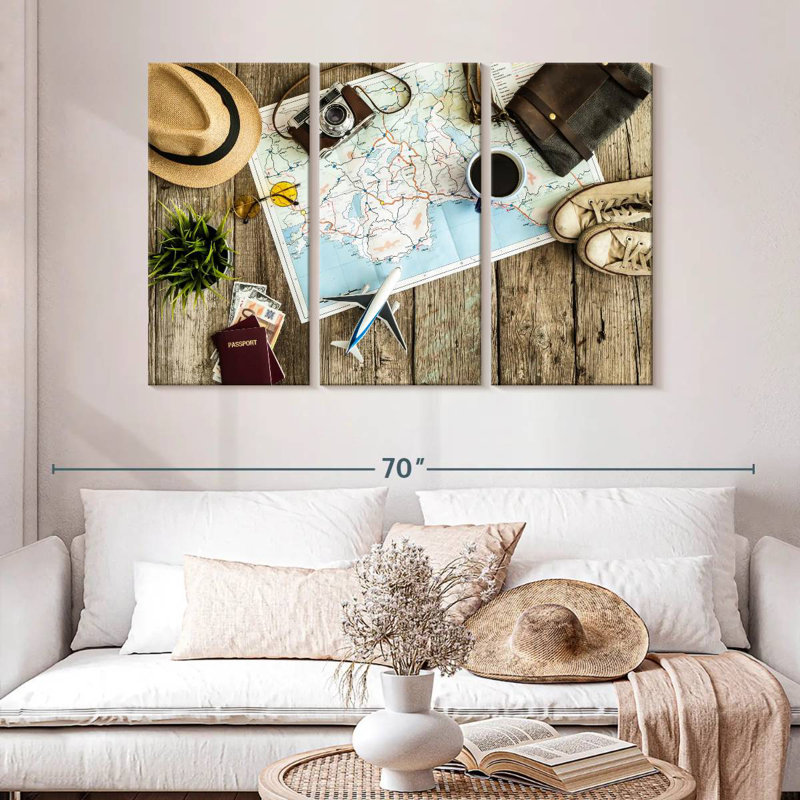 Senne Travel Essentials, 32" H x 50" W
