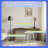 64" Retro Solid Wood Console Table - Narrow Sofa Table Behind Couch (Entryway Hallway Table with Waterproof Top)