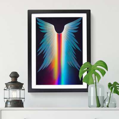 FRM-V0523-82X Angel Hydrodipped Vol.2 - Single Picture Frame Print