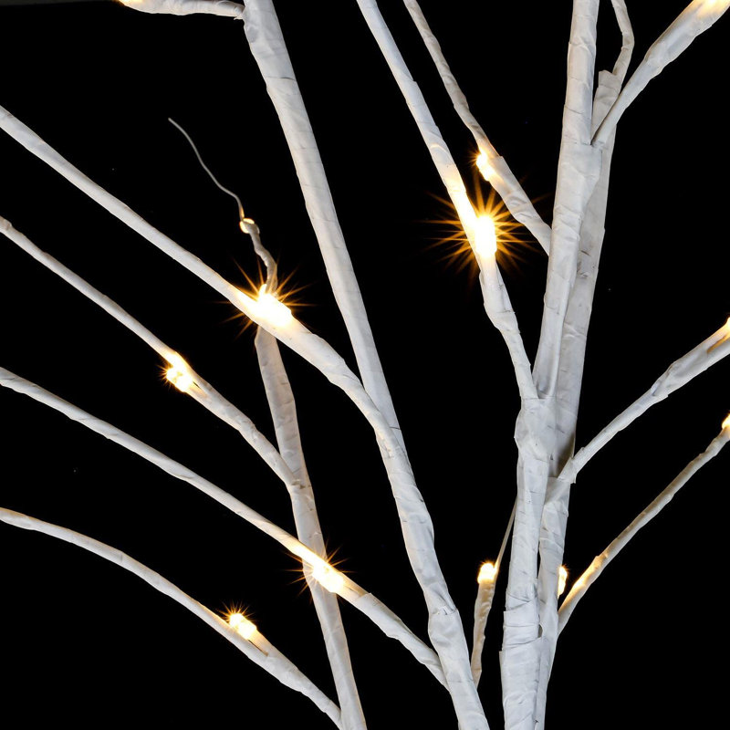 Lighted Artificial Cedar Christmas Tree, 5ft H x 2.92ft W x 2.92ft D