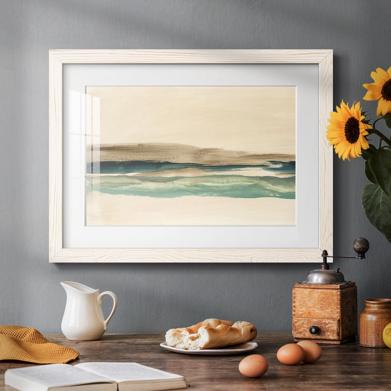 Horizon en couches I, Blanc, H 14 po x l 20 po x P 1,5 po