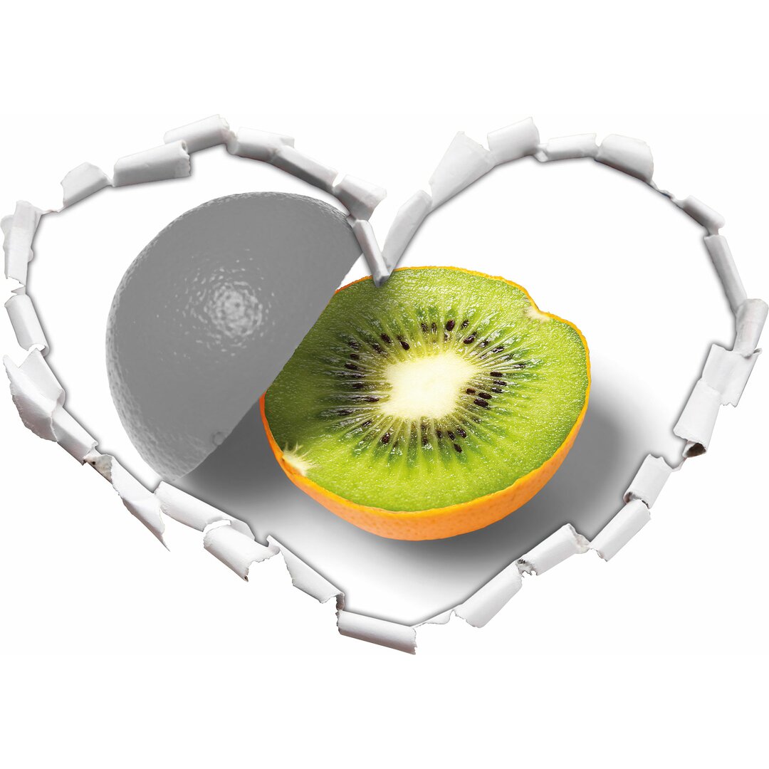 Wandtattoo Orangen Kiwi Fruit Früchte Obst