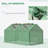 4' X 2' X 2' Portable Mini Greenhouse, Small Green House With PE Cover, Roll-Up Zippered Windows