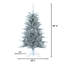 4' Lighted Artificial Christmas Tree