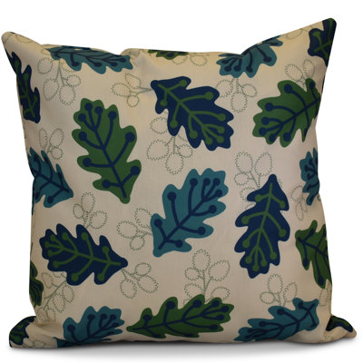 Housse et insert de coussin carré retournant les feuilles rétro d'automne