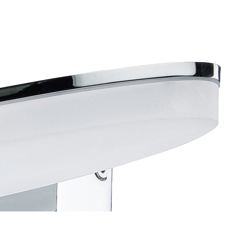 Connell Chrome LED Armed Sconce