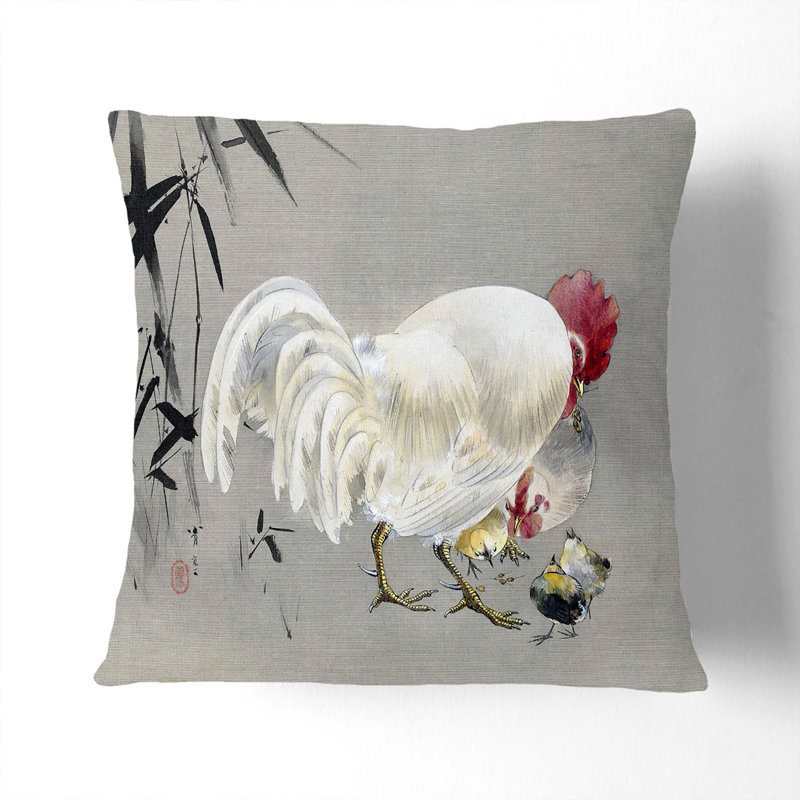 Square Throw Cushion, 55cm H x 55cm W x 20cm D, Stone