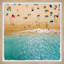 «Beach Holiday», reproduction encadrée-162837391