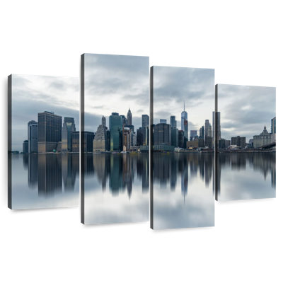 Sireci New York Skyline Reflection