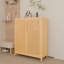 Armoire de rangement multi-scène de 42 pouces à grande capacité, polyvalente et peu encombrante pour l'organisation à domicile