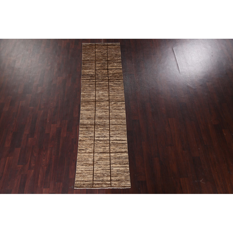 Handmade Gabbeh Runner Rug 3x10