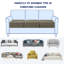 Housse pour canapé à coussins carrés Allington-57300708