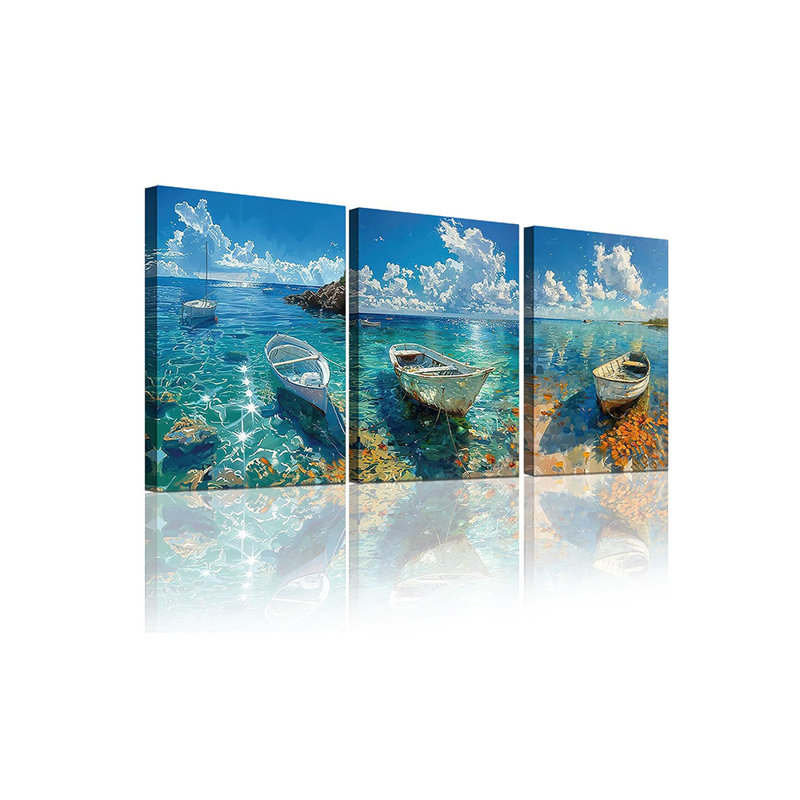 3 Piece Wrapped Canvas Print