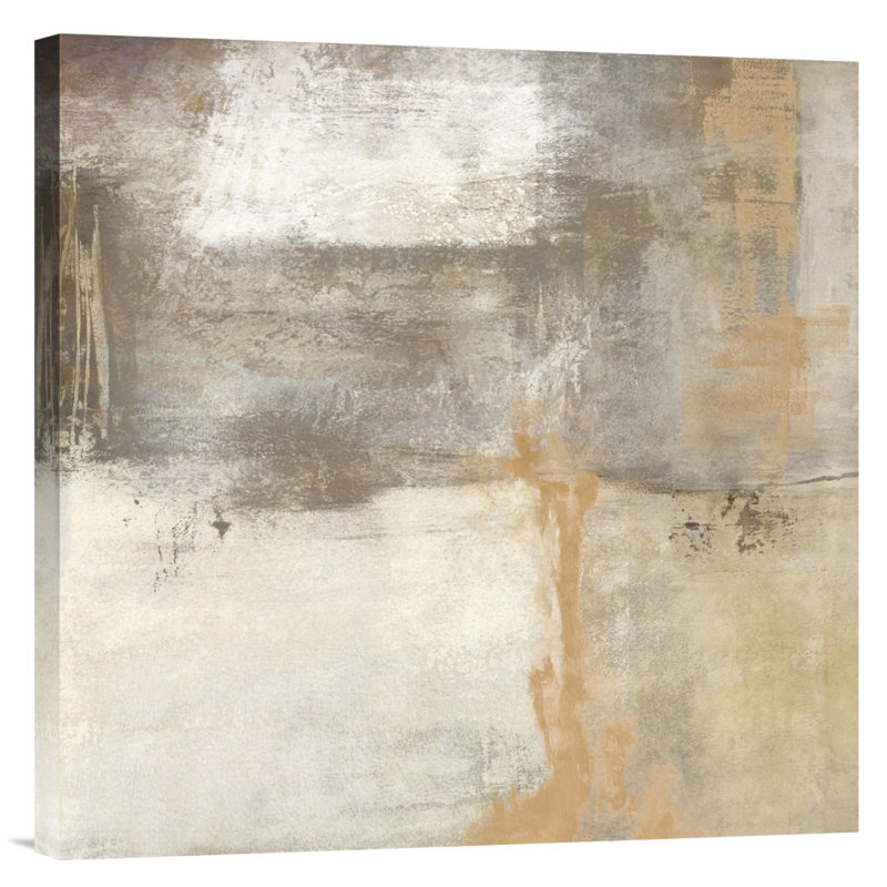 Sahara II par Ruggero Falcone - peinture sur toile tendue, H 24 po x l 24 po x P 1,5 po, Aucun mat, Sans cadre / toile