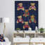 « happy fêtes christmas ours », impression-35119463-35119467