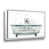 Cadre flottant blanc
