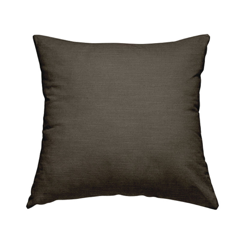 Din Square Cushion, 28cm H x 28cm W x 5cm D, Brown
