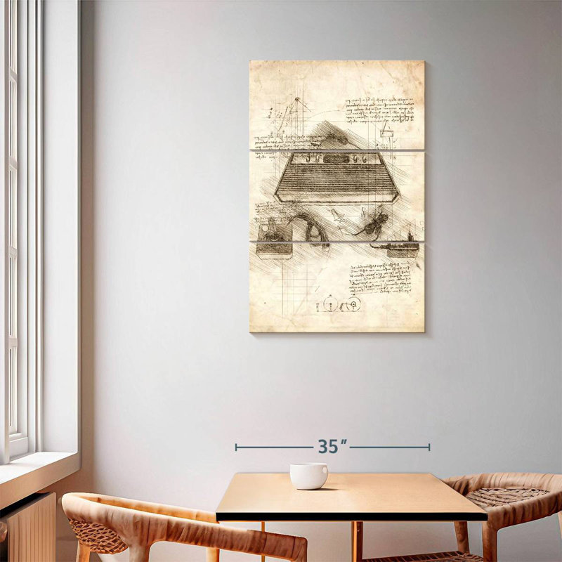 Laelle Atari 2600, 57" H x 36" W