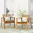 Chania Acacia Outdoor Lounge Chair