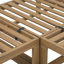 Ensemble de conversation modulaire pour patio avec coussins Divacia Acacia pour 5 personnes-1714502749