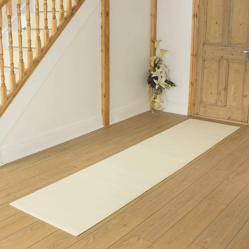 Abbate Solid Colour Indoor Area Rug, Runner 150cm x 70cm