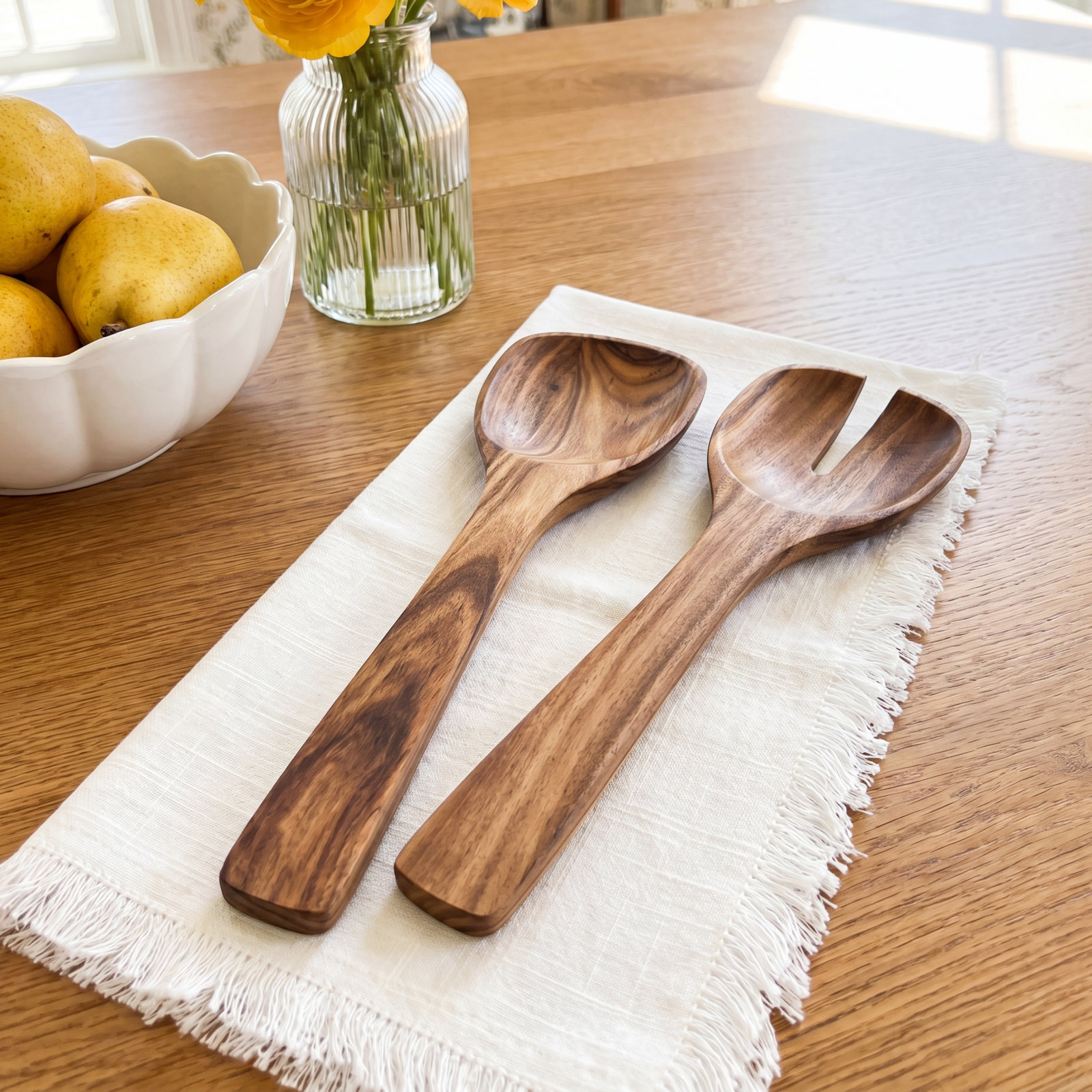 Artesano Acacia Salad Servers