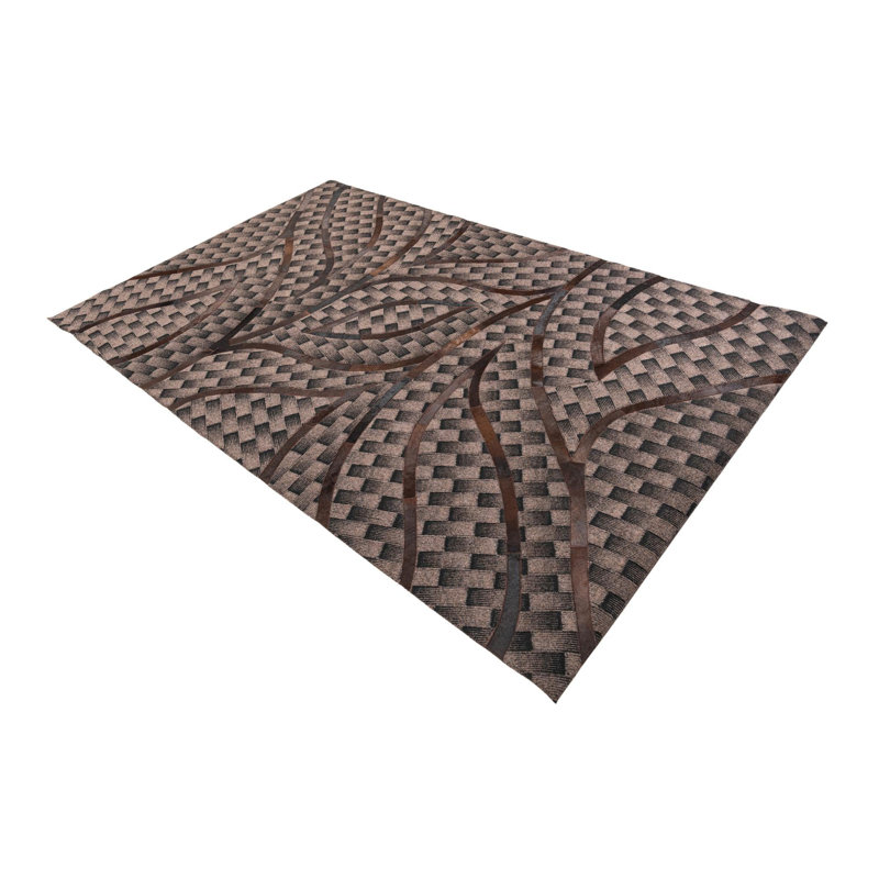 Tapis brun Palacios