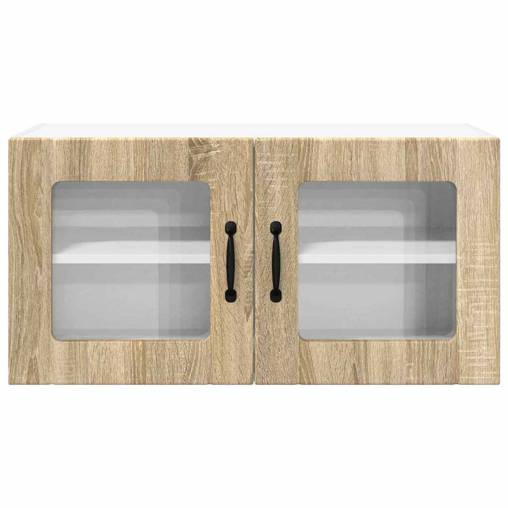 Vidaxl Kitchen Wall Cabinet With Shelf Artisan Oak 80 X 31 X 40 Cm