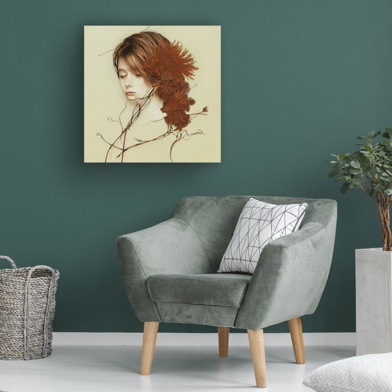 Art sur toile «Bachelor Sasha Tree Girl», H 18 po x l 18 po