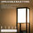 Modern Floor Lamp With Shelves & Dual Ambient Lighting