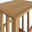 Daris Magazine Rack / Turntable Stand With Vinyl Record Storage. Solid Oak. Fully Assembled.