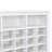Sleek Design 24 Shoe Cubby Console-863178428