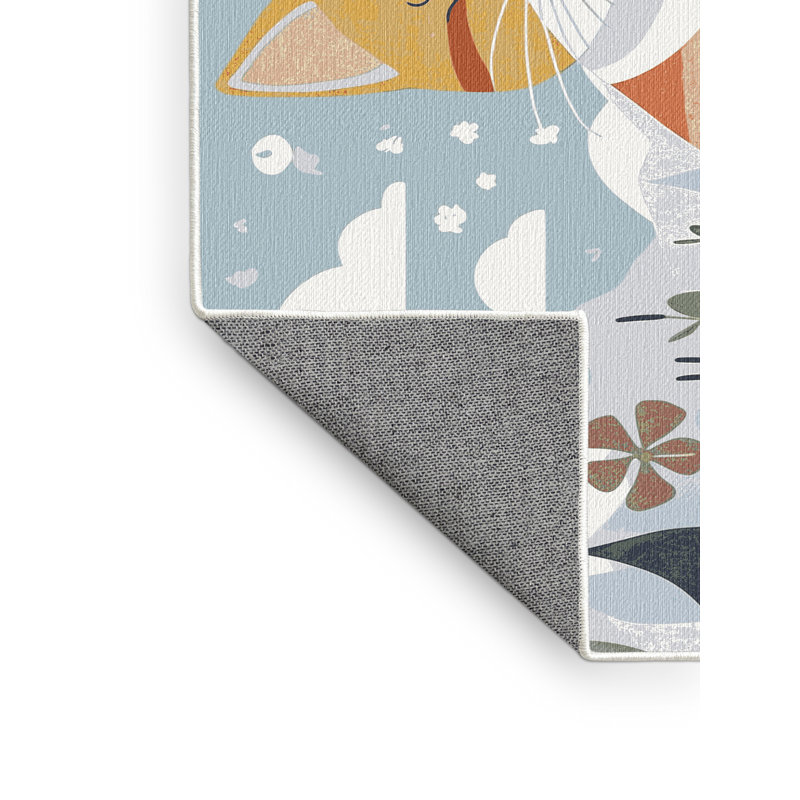 Tapis pour enfants East Urban Home, Rectangle 4pi x 6 pi