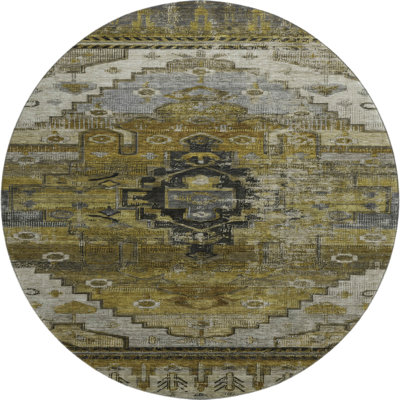 Premium Machine Washable Verlin AMF1776 Tribal Rug