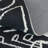 Sportsglyphs Golf Black Power Loom Polyester Area Rug-120232878-98943896