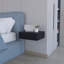 Table de chevet flottante avec rangement Milano - Wengé Milano-861995105